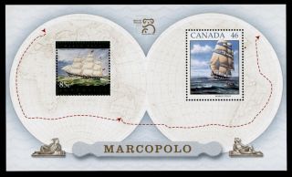 Canada 1779a - Ships,  Marco Polo - Joint Issue With Australia photo