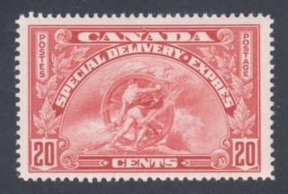 Canada Stamp E6 - - 20c Special Delivery - - 1935 - - photo