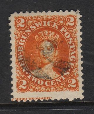 Canada Brunswick 1860 2 C Orange photo