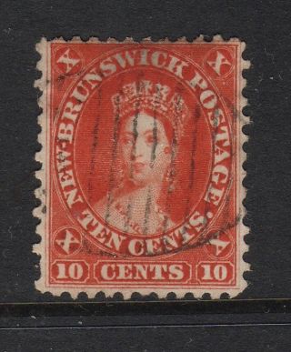 Canada Brunswick 1860 10 Cents Red photo