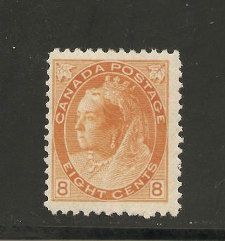 Queen Victoria Numeral Issue Eight Cents 82 Mh photo