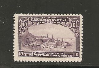 Quebec Tercent.  Issue 10 Cents Quebec In 1700 101 Nh photo