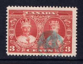 Canada 213 (4) 1935 3 Cent King George V & Queen Mary Blue 