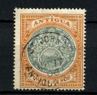 Antigua 1903 - 7 Sg 35,  3d Grey - Green And Orange - Brown A56727 photo