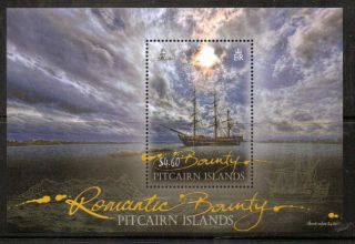 Pitcairn Islands 2012 Bounty M/sheet photo