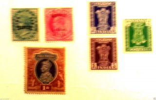 India Stamp Selection photo