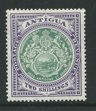 Antigua Sg50 1912 2/= Grey - Green & Violet Mtd photo