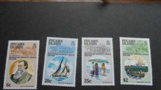 Pitcairn Islands 1986 Sg 292 - 293 - 294 - 295 - - - - - Post - - - - - - - - photo