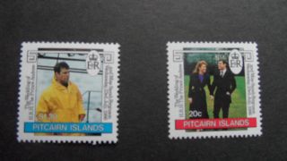 Pitcairn Islands 1986 Sg 290 - 291 - - - - Post - - - - - - - - photo