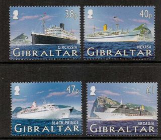Gibraltar Sg1134/7 2005 Cruise Ships photo