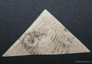 Cape Of Good Hope Cgh Triangular Triangle Stamp Sg7b Rose Lilac C31 photo