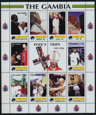 Gambia 2226 Pope John Paul Ii,  Papal Visits,  South Africa photo