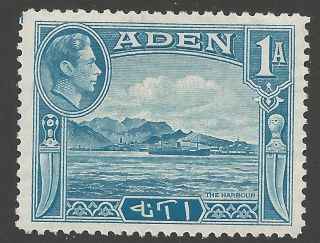 Aden Sg18 1939 1a Pale Blue Mtd photo