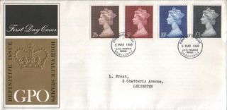 1969 High Value Defin Fdc Sp Pmks Lovely photo