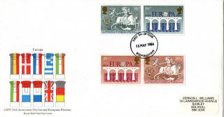 15 May 1984 Europa Royal Mail First Day Cover Birmingham Fdi photo