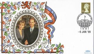 6 January 1999 Edward & Sophie Engagement Benham Roy 13 Cover Shs photo