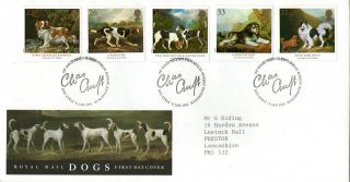 8 January 1991 Dogs Crufts Anniversary Royal Mail First Day Cover Bureau Shs photo
