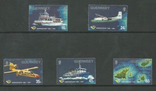 Guernsey - 1994 - Sg645 To Sg649 - Cv £ 3.  75 - Unmounted photo