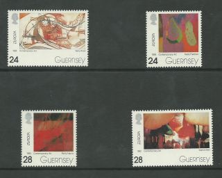 Guernsey - 1993 - Sg607 To Sg610 - Cv £ 2.  75 - Unmounted photo