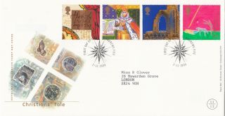 (26230) Gb Fdc Christians Tale - St Andrews 2 November 1999 photo