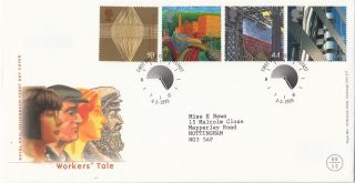 (26253) Gb Fdc Workers Tale - Belfast 4 May 1999 photo