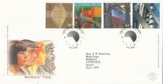 (26254) Gb Fdc Workers Tale - Belfast 4 May 1999 photo
