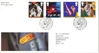 11 June 1991 Sport Royal Mail First Day Cover Better - Sheffield Shs photo