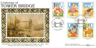 12 April 1994 Picture Postcards Benham Blcs 93b First Day Cover Tower Bridge Shs photo