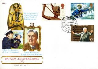 26 April 1972 General Anniversaries Philart First Day Cover House Of Commons Cds photo