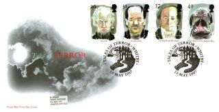 13 May 1997 Tales Of Terror Royal Mail First Day Cover Better Whitby Shs photo