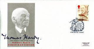 10 July 1990 Thomas Hardy Royal Mail First Day Cover Dorchester Shs (a) photo