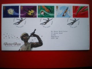 Cover 2002 Peter Pan Fdc photo