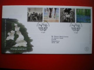 Cover 2000 Millennium Issue - Stone & Soil Fdc photo