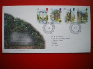 Cover 1989 Industial Archarology Fdc photo
