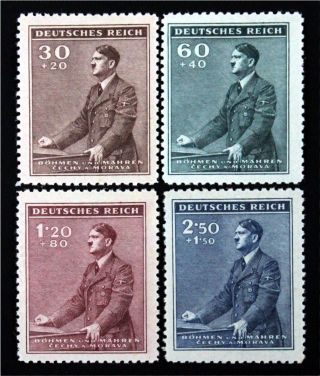 ✠b&m Hitler ' S 53rd B ' Day 1942 ✠ Stamp/nazi/3rd Reich/german/swastika (2392) photo