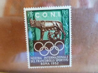 Rome 1952 Olympic Postage Stamp photo