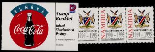 Namibia 778 Booklet Sb4 Crest,  Animals,  Independence photo