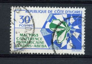Ivory Coast 1963 Sg 222 African Heads Of State A27047 photo