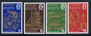 Swaziland 1979 Discovery Of Gold Sg 314/7 photo