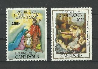 1109.  Rep.  Cameroun 1985 Christmas Mich.  Num.  1106/1107 photo