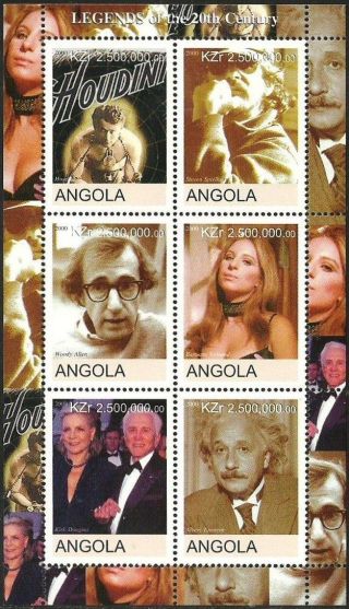 Angola 2000 Films Magic Spielberg Alan Striesand Einstein Douglas photo