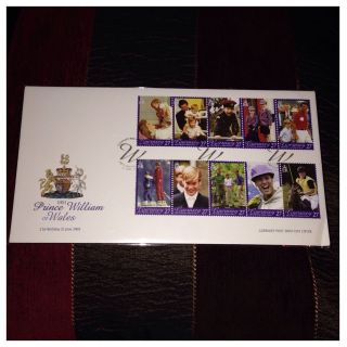 Fdc : - Fabulous Guernsey 2003 Hrh Prince William Of Wales 21st Birthday Fdc photo