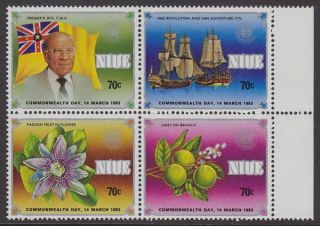 Niue - 1983 Commonwealth Day (4v) Um / photo