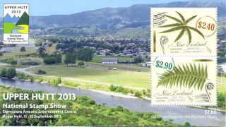 Zealand - Stamp Show - Upper Hutt Min Sheet - Issue - Sept 2013 - Ferns photo