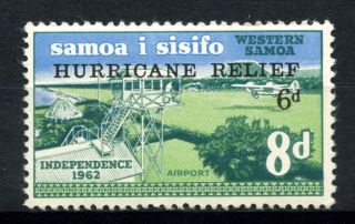 Samoa 1966 Sg 273 Hurricane Relief A39420 photo