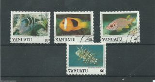 Vanuatu - 1987 - Sg466 Sg467 Sg471 & Sg473 - Cv £ 1.  40 - photo