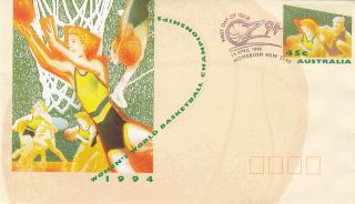 (16825) Fdc Australia Gymnastic Championships 1994 Postal Stationery photo