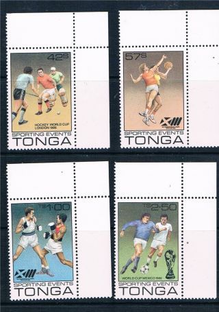 Tonga 1986 Sporting Events Sg 947 - 50 photo