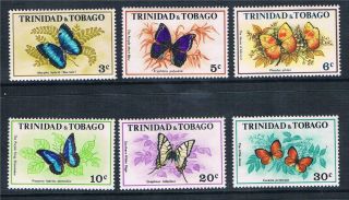 Trinidad & Tobago 1972 Butterflies Sg407/12 photo