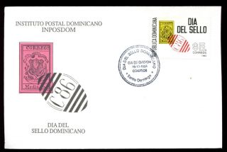 Dominican Republic 1994 Stamp Day Fdc C5470 photo